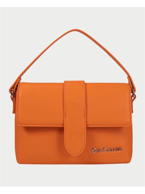 Gio Cellini mini bag in eco-leather with logo GIO CELLINI | YY041ARANCIO